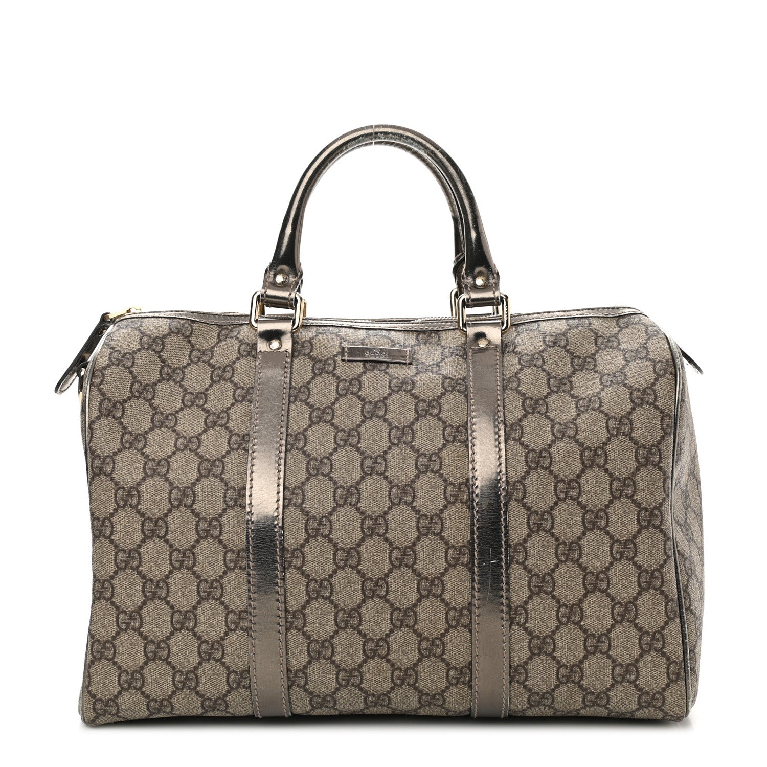 Gucci GG Plus Monogram Medium Joy Boston Pewter 1 of 13