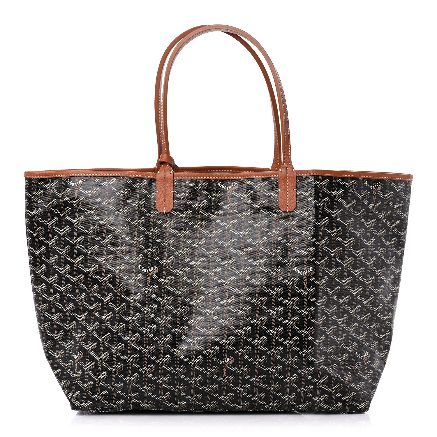 Goyard Goyardine Saint Louis PM Black Gold 3 of 9