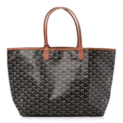 Goyard Goyardine Saint Louis PM Black Gold 3 of 9