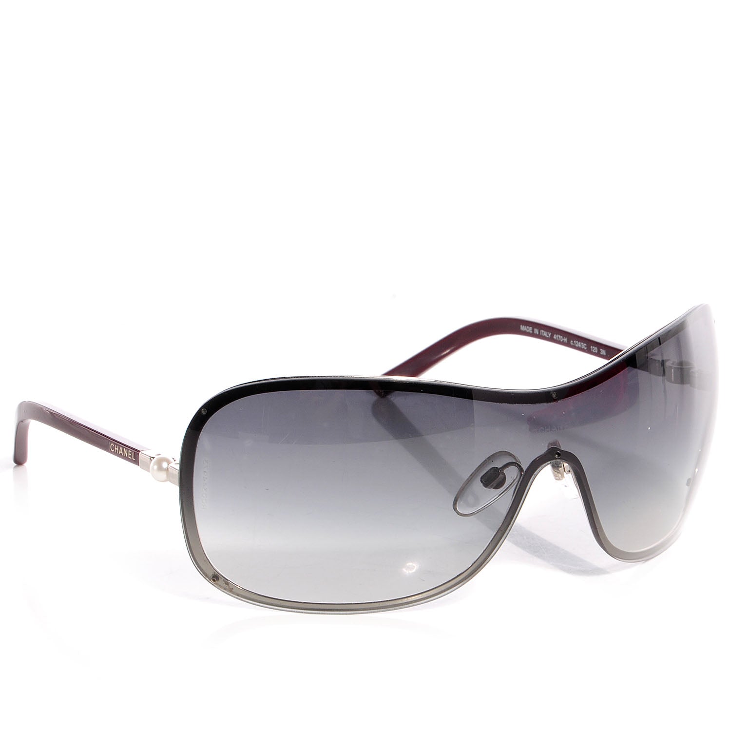 Chanel Pearl Sunglasses Perle 4170-H Black 3 of 5