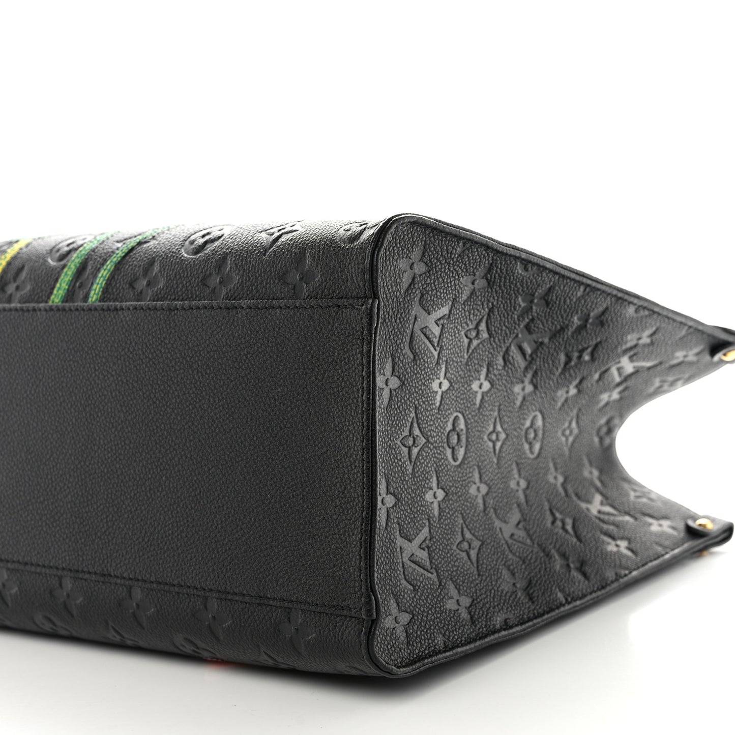 LV X YK Empreinte Inlaid Kusama Flowers Onthego MM Black