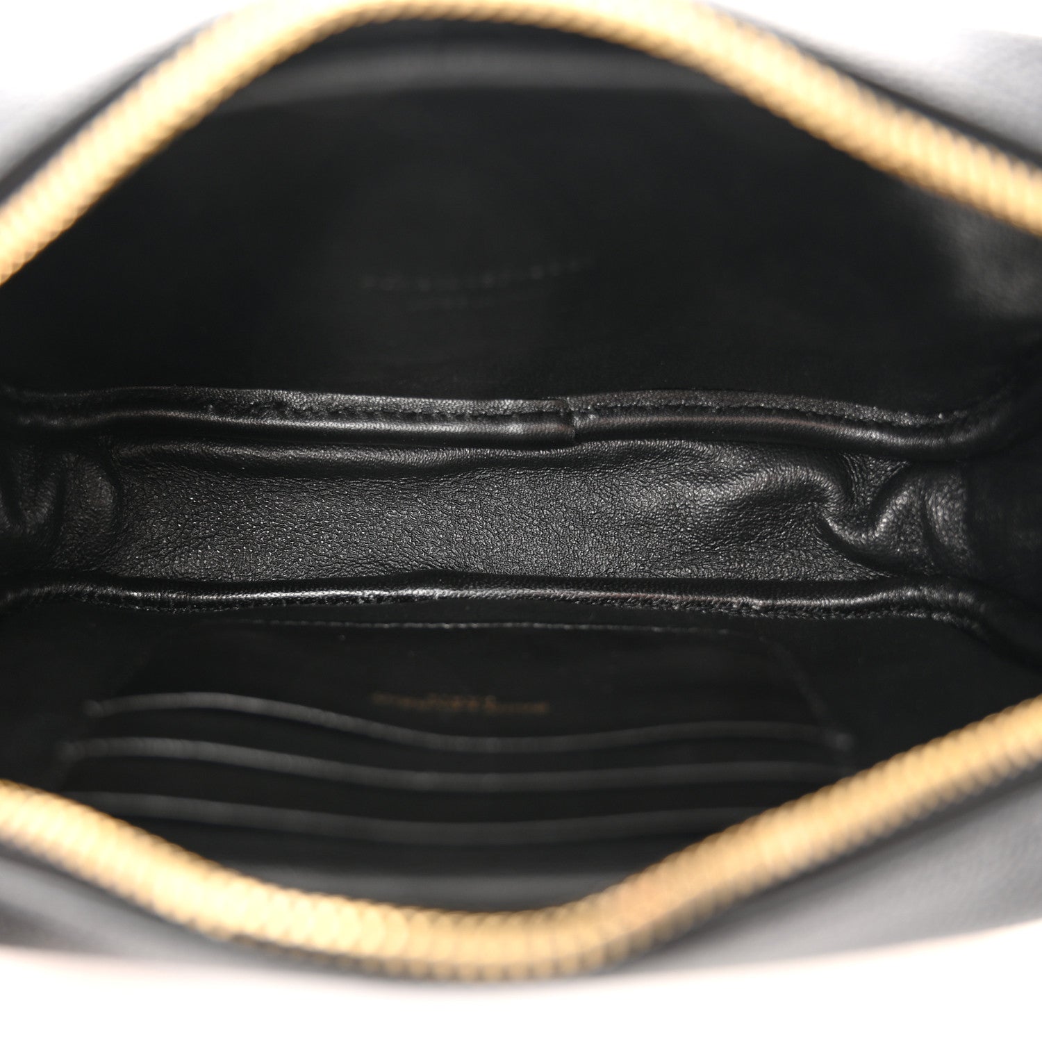Saint Laurent Grain De Poudre Matelasse Monogram Mini Lou Camera Bag Black 5 of 11
