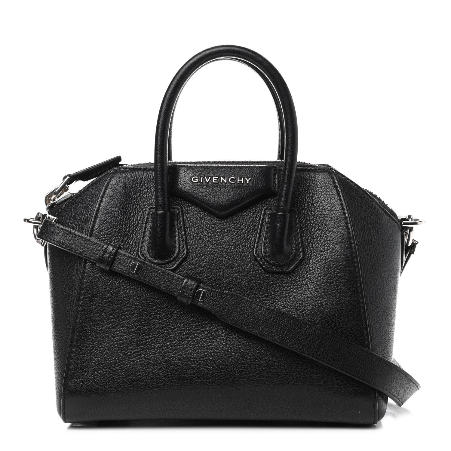 Givenchy Sugar Goatskin Mini Antigona Black 1 of 7
