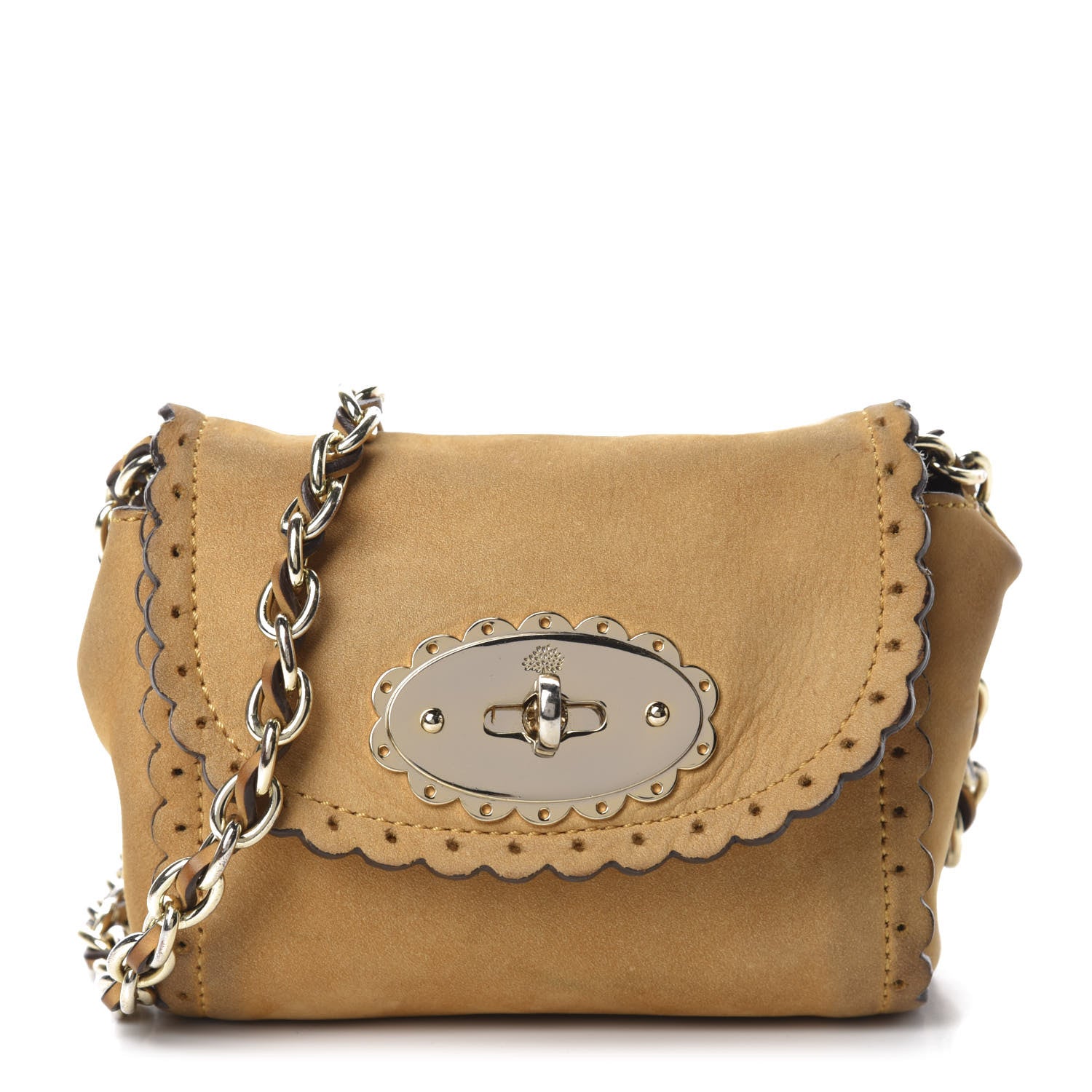 Mulberry Smooth Nubuck Mini Cookie Flap Ochre 1 of 13