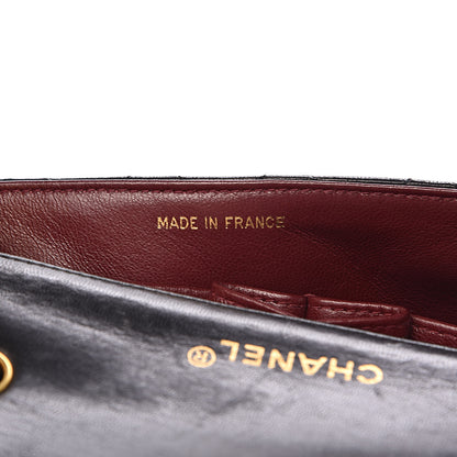 Chanel Lambskin Quilted Small Single Flap Bag Black 7 of 14