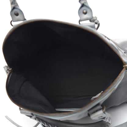 Balenciaga Agneau Classic Hardware Bowling Bag Ardoise 7 of 10