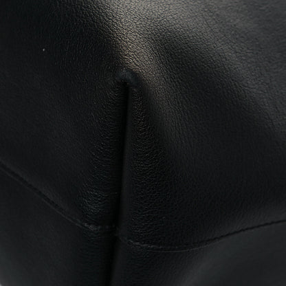 Saint Laurent Calfskin Large Shopping Tote Black 11 of 16
