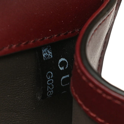Gucci Shibuya Calfskin Mini Zumi Shoulder Bag Vintage Bordeaux 11 of 15