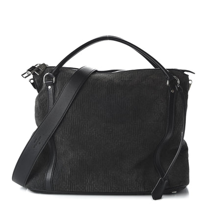 Louis Vuitton Monogram Suede Antheia IXIA MM Black 1 of 11