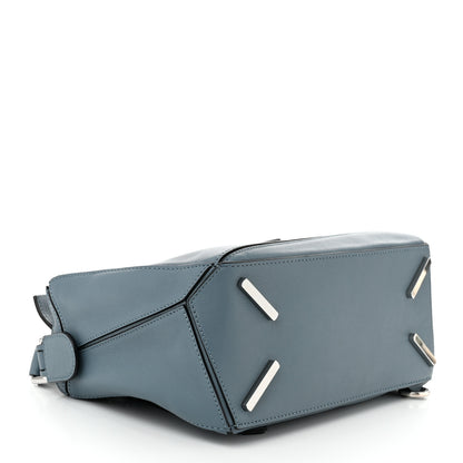 Loewe Calfskin Small Puzzle Bag Stone Blue 4 of 9