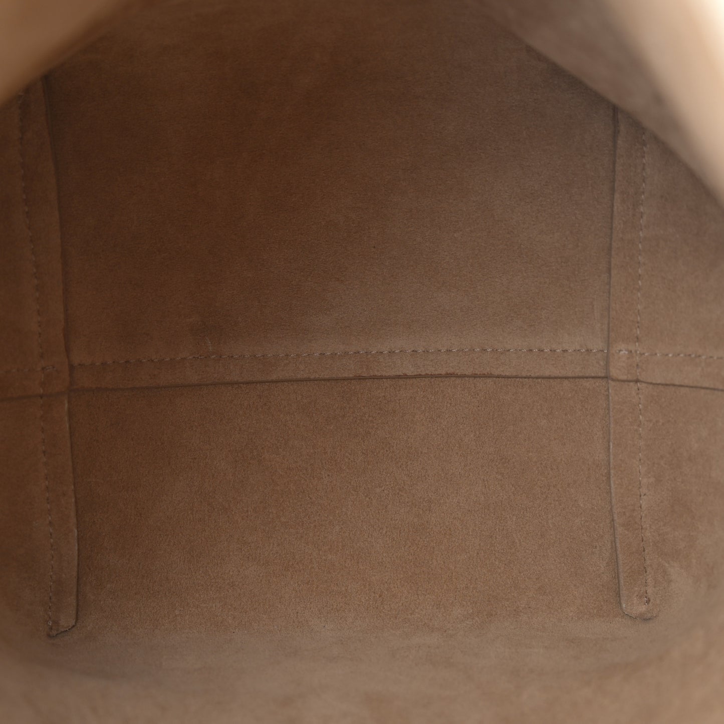 Grained Calfskin Medium N/S Park Tote Ivory