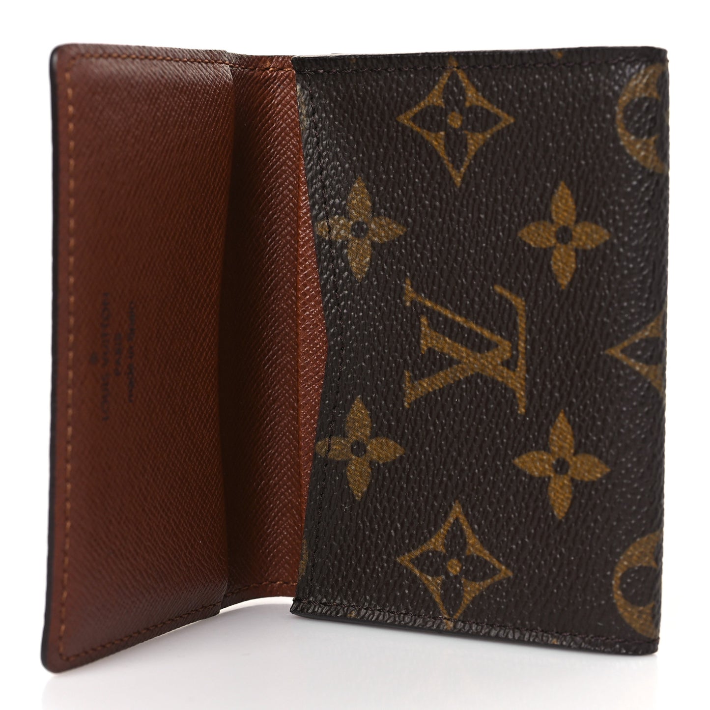 Monogram Envelope Business Card Holder