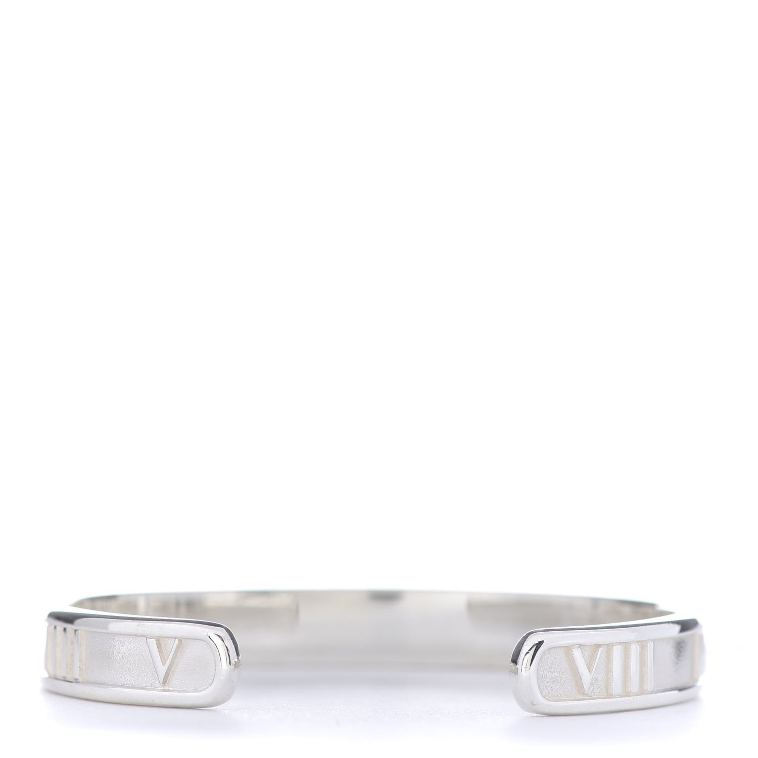 Tiffany Sterling Silver Atlas Cuff Bracelet 3 of 5