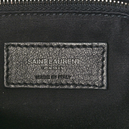 Saint Laurent Crinkled Calfskin Matelasse Monogram Medium Niki Chain Satchel Light Taupe 6 of 10