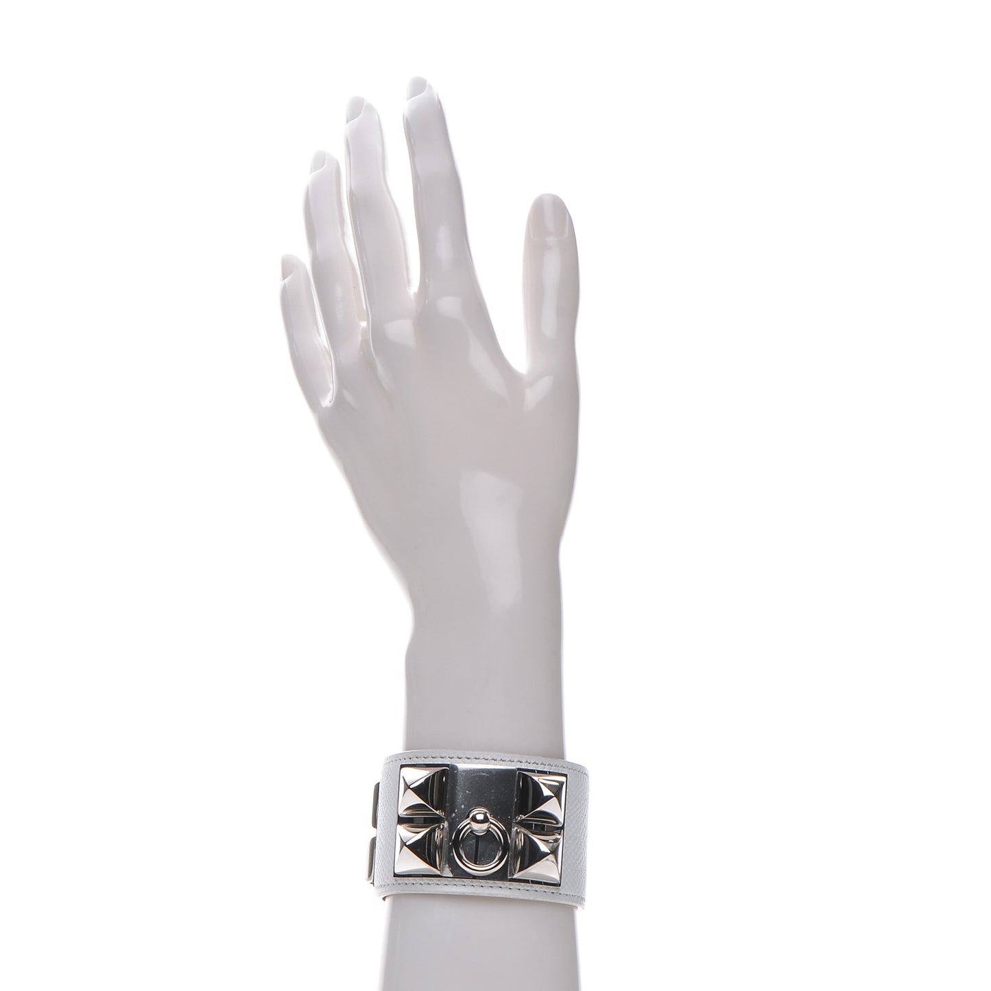 Epsom Collier de Chien CDC Bracelet T2 White