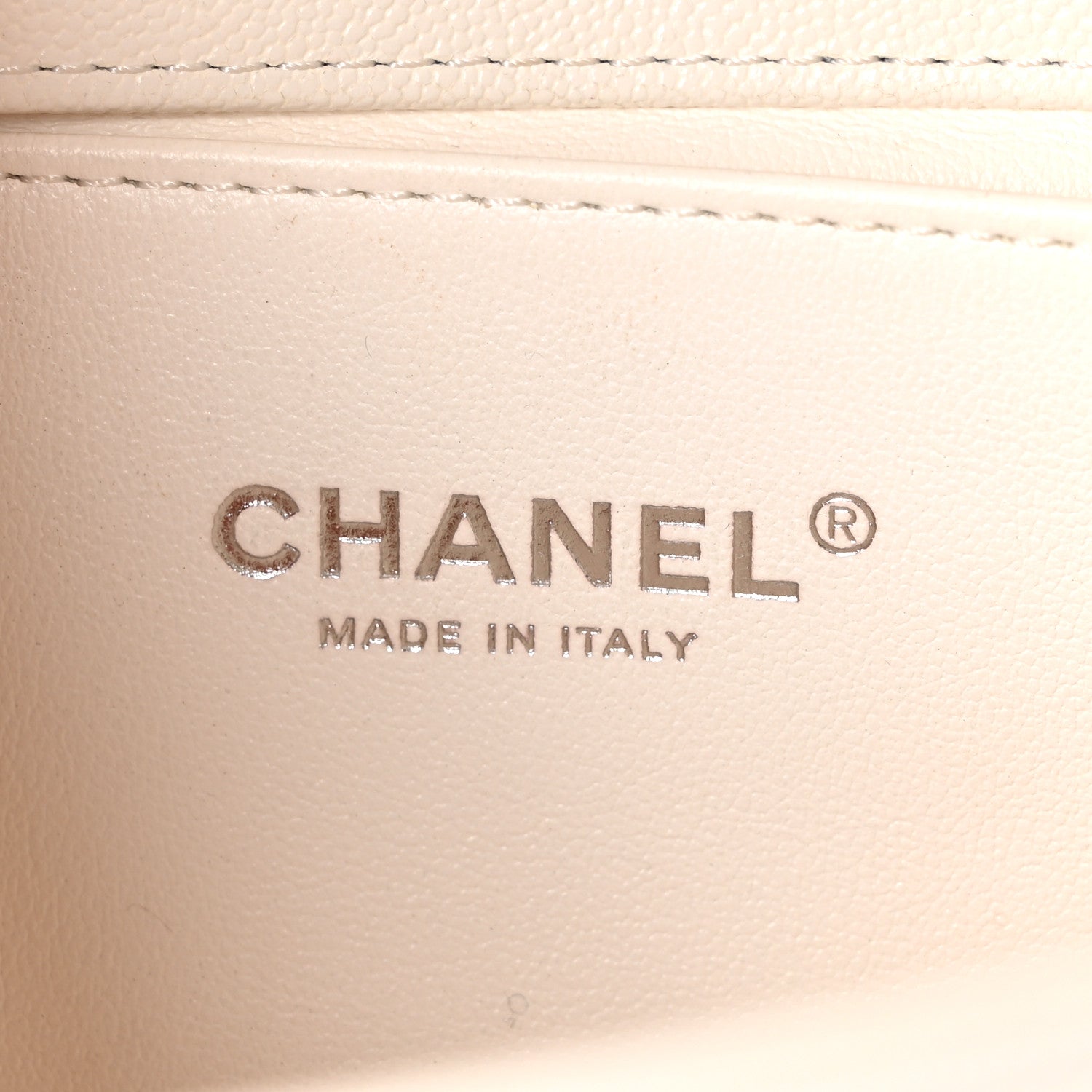 Chanel Caviar Quilted Medium Boy Flap White 6 of 11
