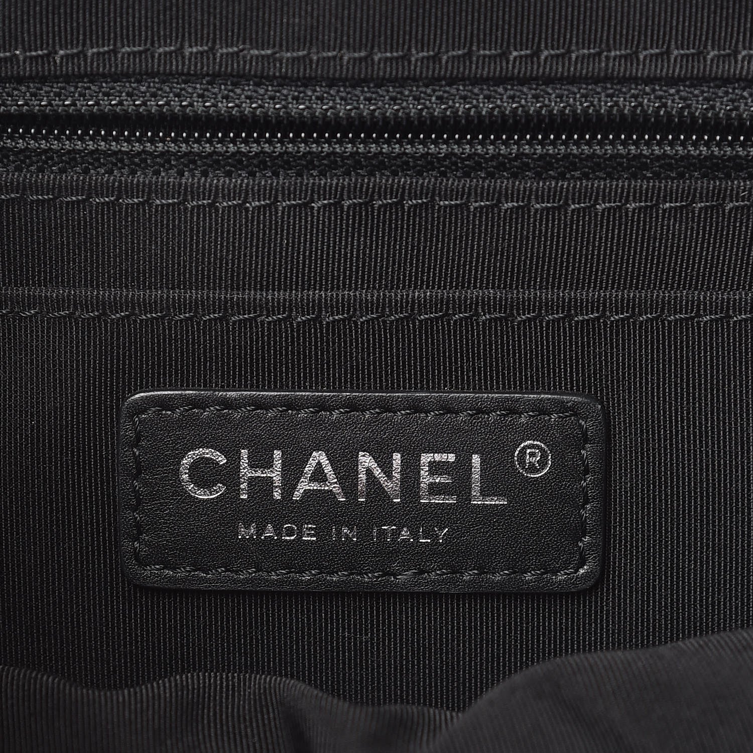 Chanel Calfskin Chevron Quilted Large Urban Spirit Backpack Black 6 of 10