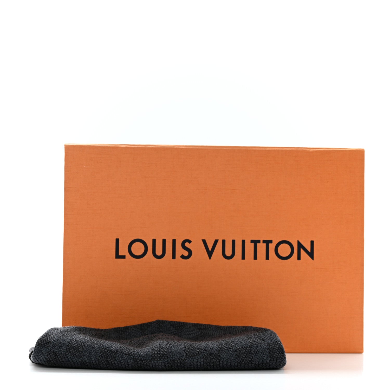 Louis Vuitton Wool Bonnet Petit Damier Graphite Beanie Hat 7 of 7
