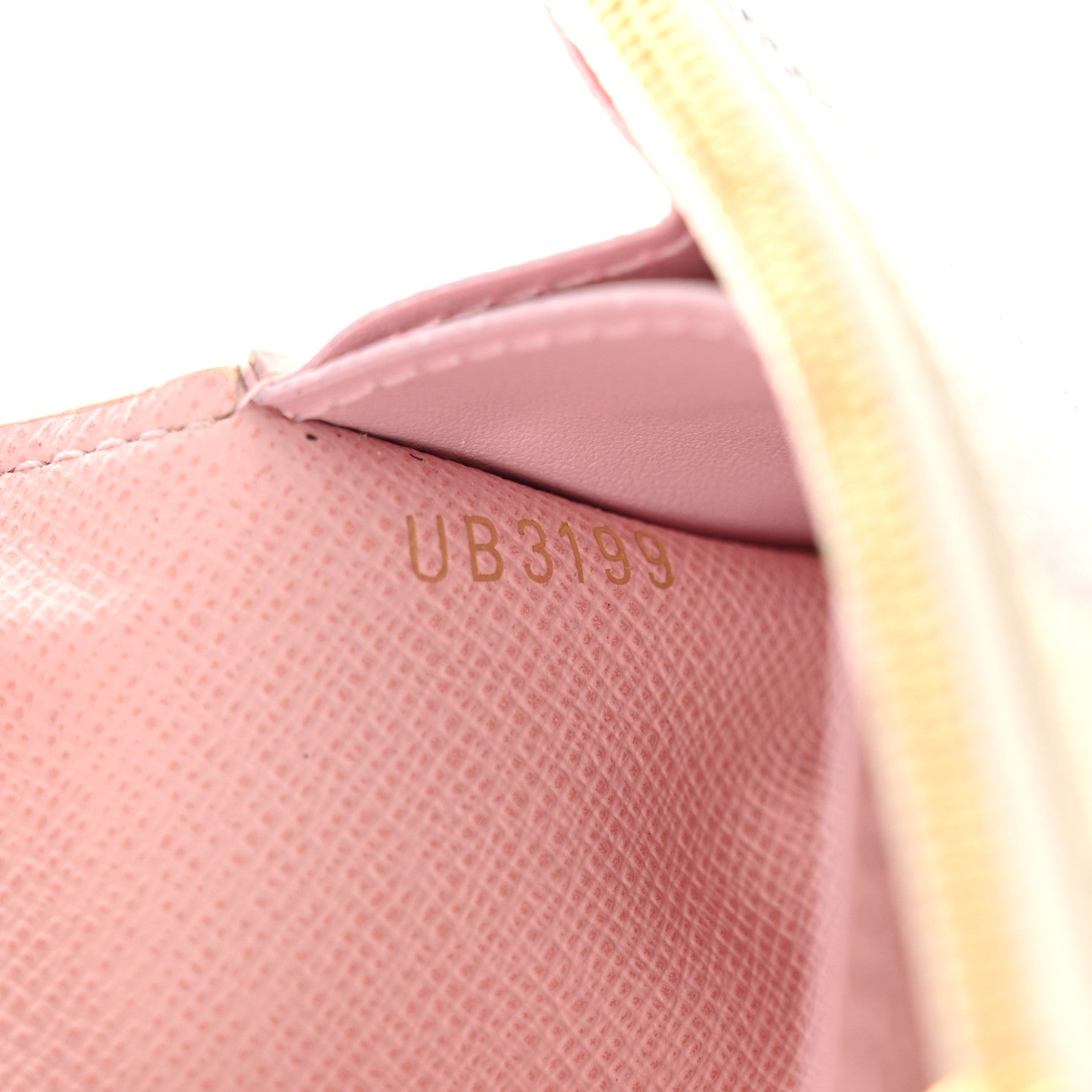 Louis Vuitton Damier Azur Rosalie Coin Purse Rose Ballerine 8 of 11