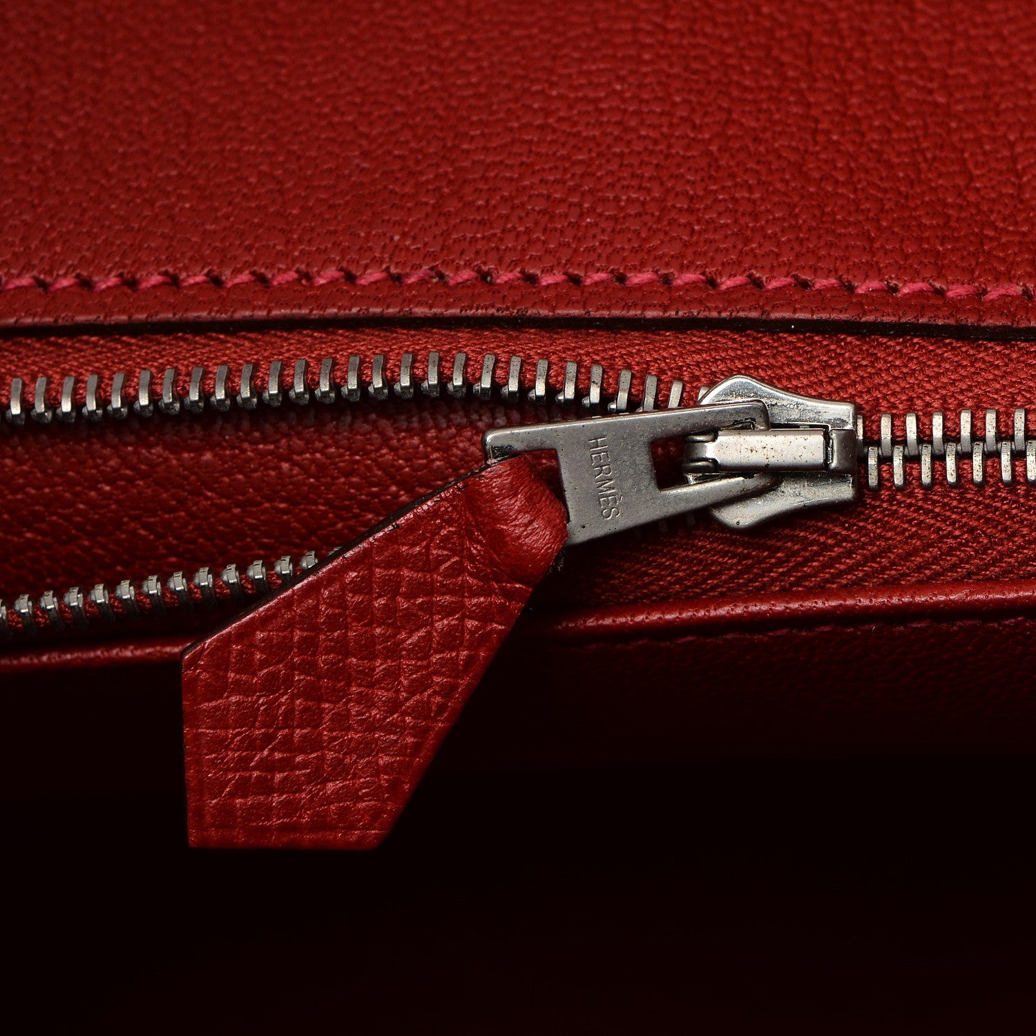 Hermes Epsom Birkin 35 Rouge Casaque 15 of 27