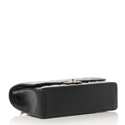 Chanel Caviar Quilted Maxi Double Flap Black 3 of 10