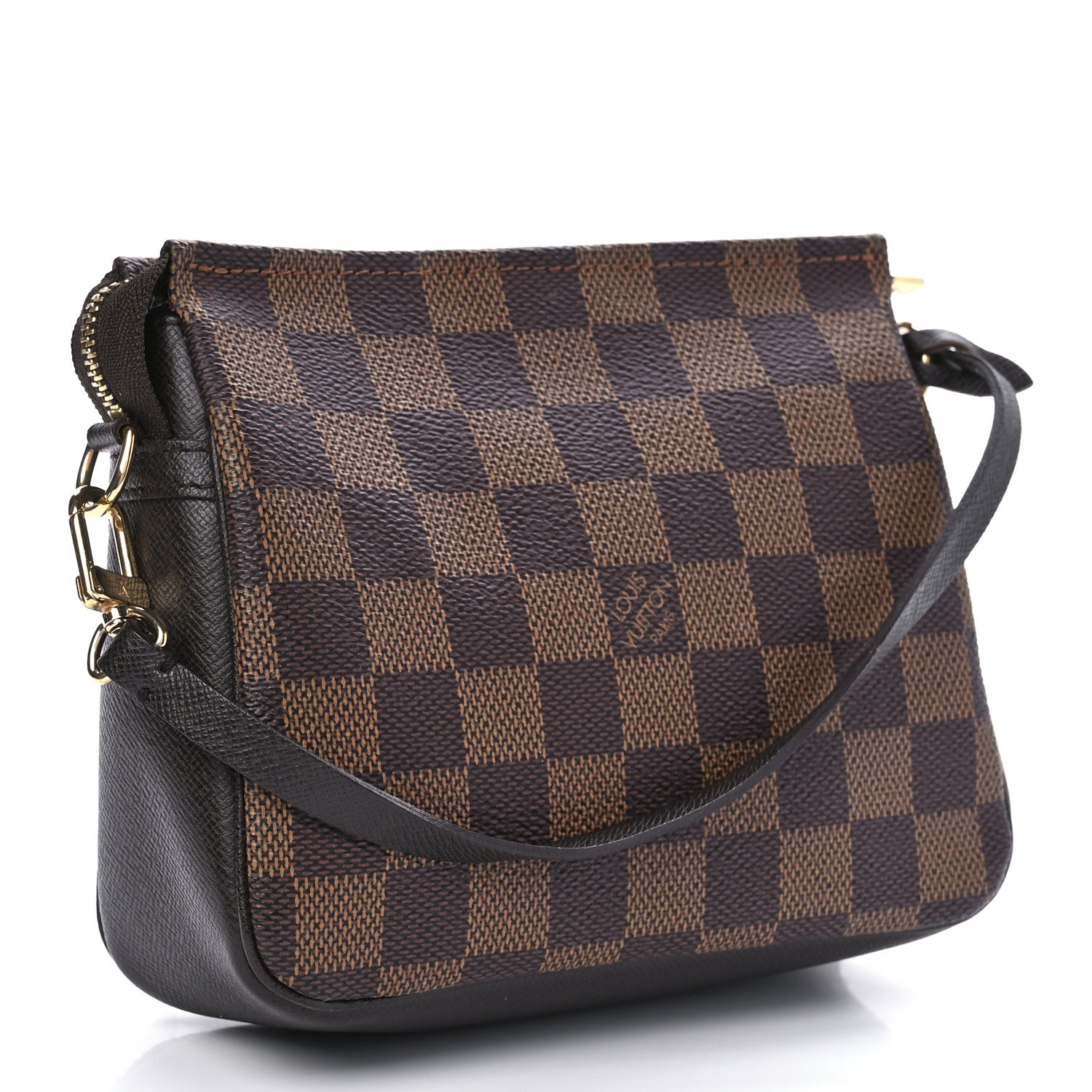 Louis Vuitton Damier Ebene Trousse Make Up Bag Pochette 3 of 9