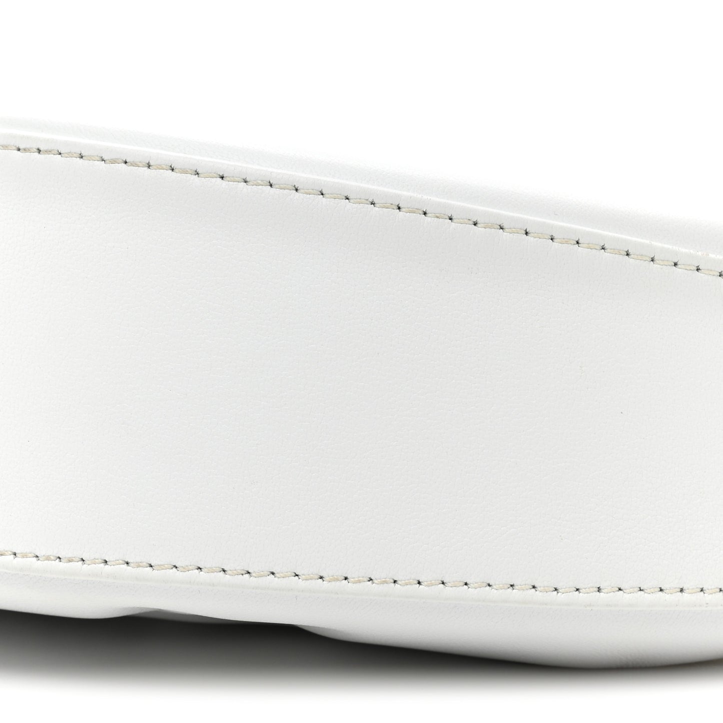Calfskin Bubblegram Over The Moon White