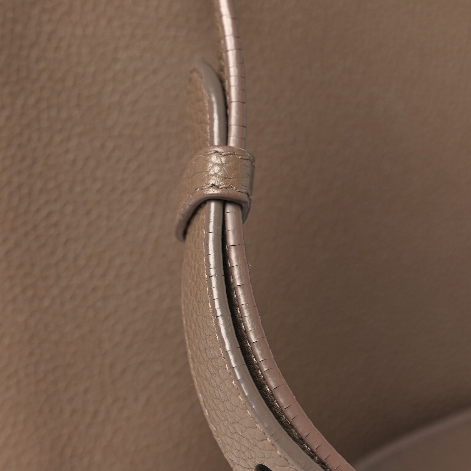 Saint Laurent Grained Calfskin Baby Sac De Jour Souple Taupe 14 of 14