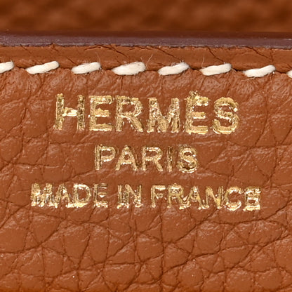Hermes Togo Kelly Retourne 28 Gold 6 of 11