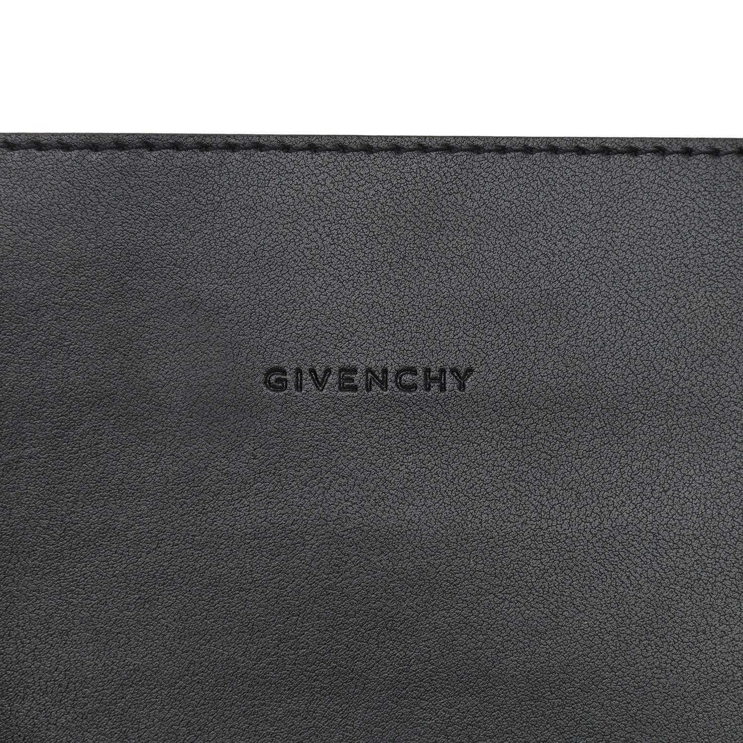 Givenchy Smooth Calfskin Logo Tote Black 8 of 12
