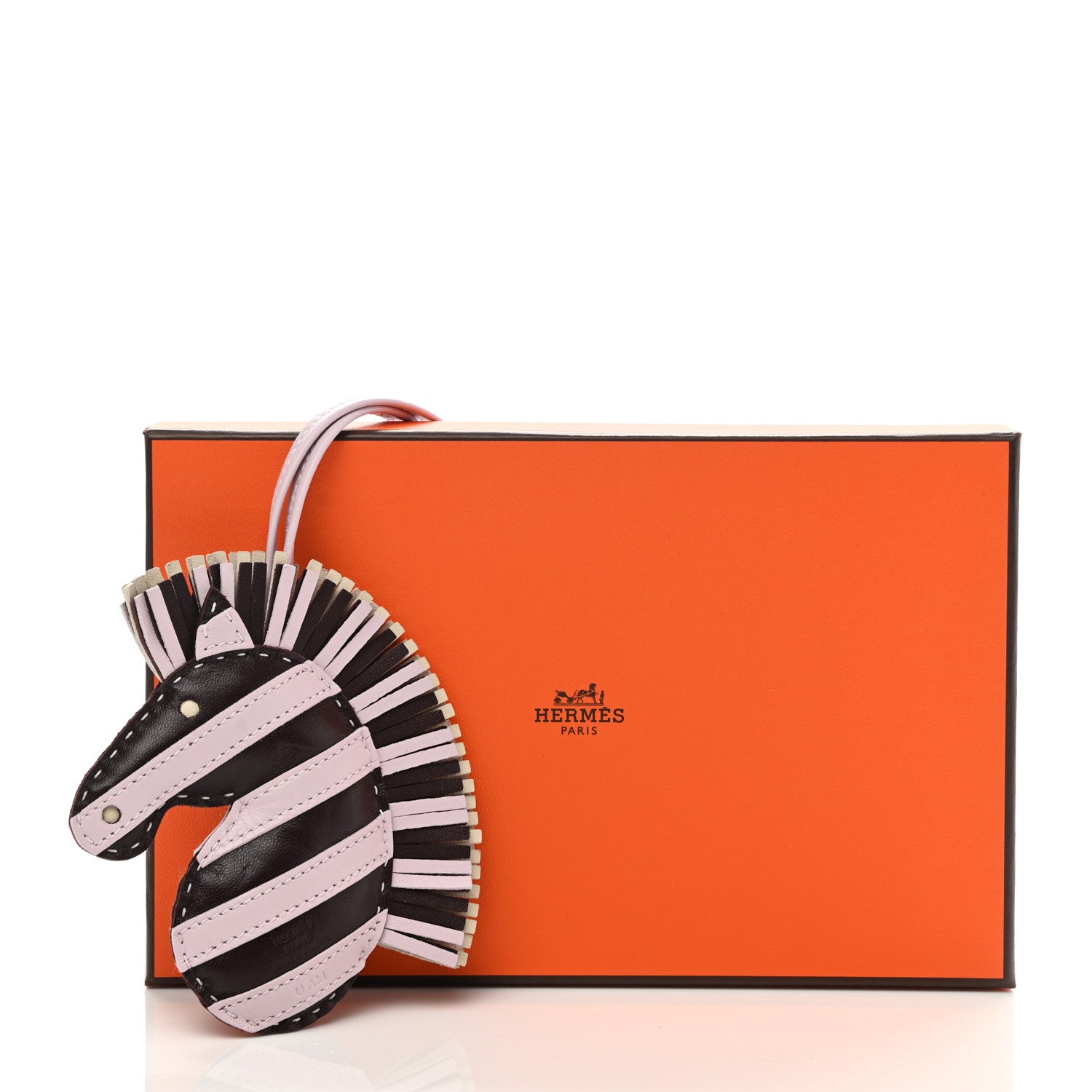 Hermes Milo Lambskin Geegee Savannah Bag Charm 4 of 4