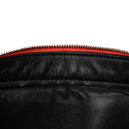 Celine Nappa Side Lock Dragonne Shoulder Bag Bright Orange 11 of 13