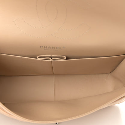 Chanel Lambskin Quilted Jumbo Double Flap Beige 6 of 10