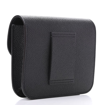 Hermes Epsom Constance Slim Wallet Black 3 of 9