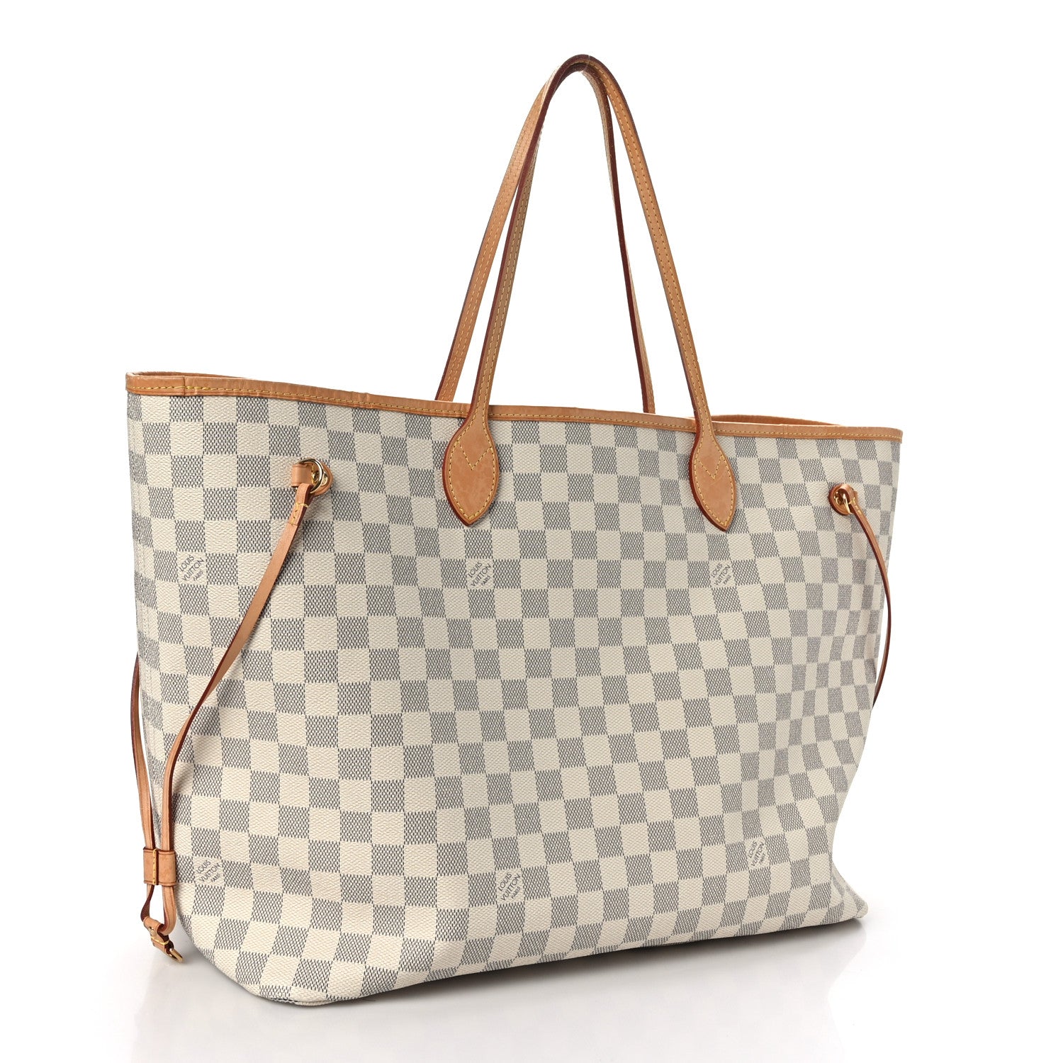 Louis Vuitton Damier Azur Neo Neverfull GM Rose Ballerine 3 of 9