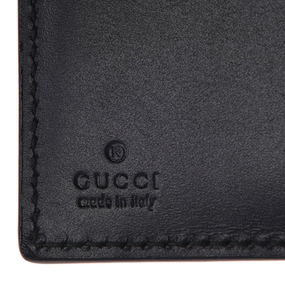 Gucci Guccissima Bow Train Pass Case Black 6 of 7