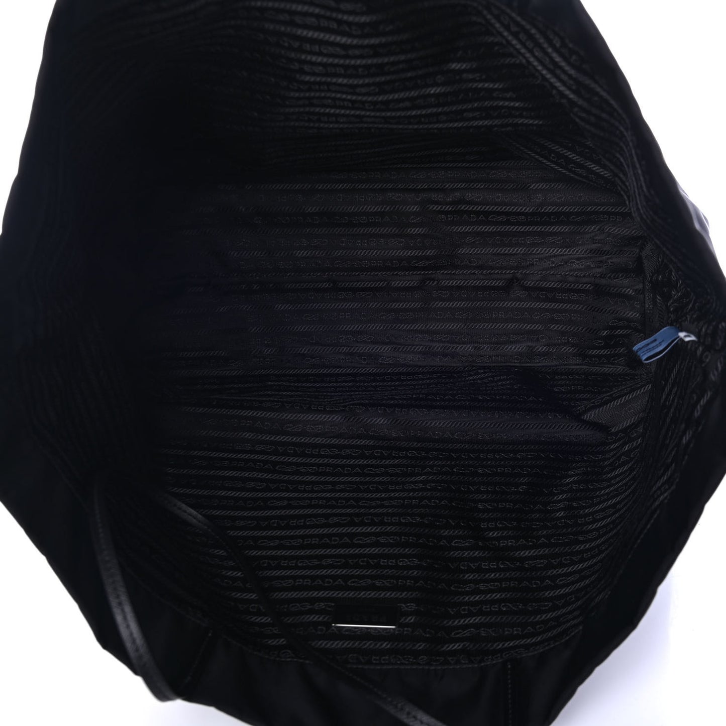 Re-Nylon Saffiano Tote Black