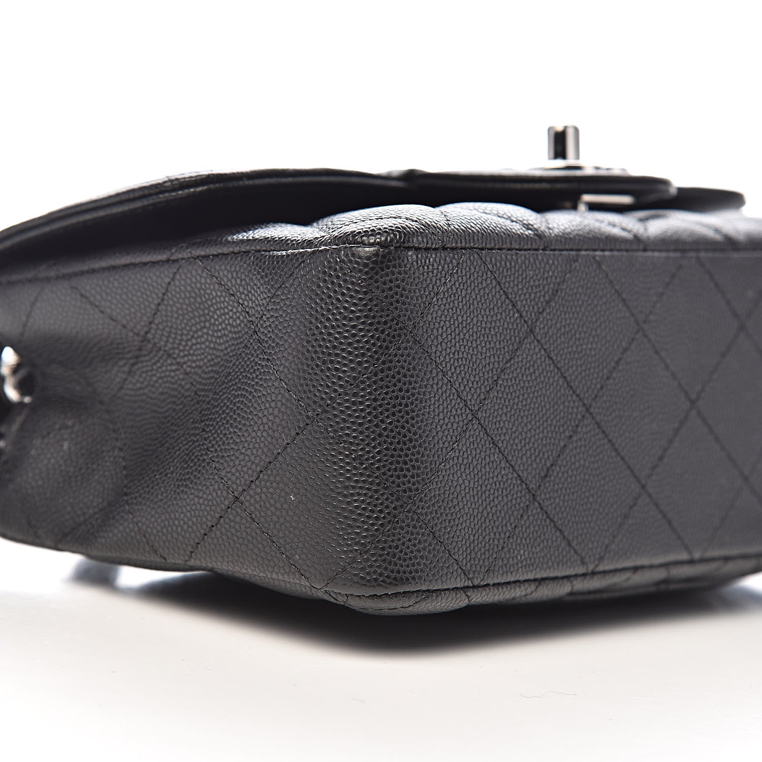 Chanel Caviar Quilted Mini Rectangular Flap Black 9 of 11