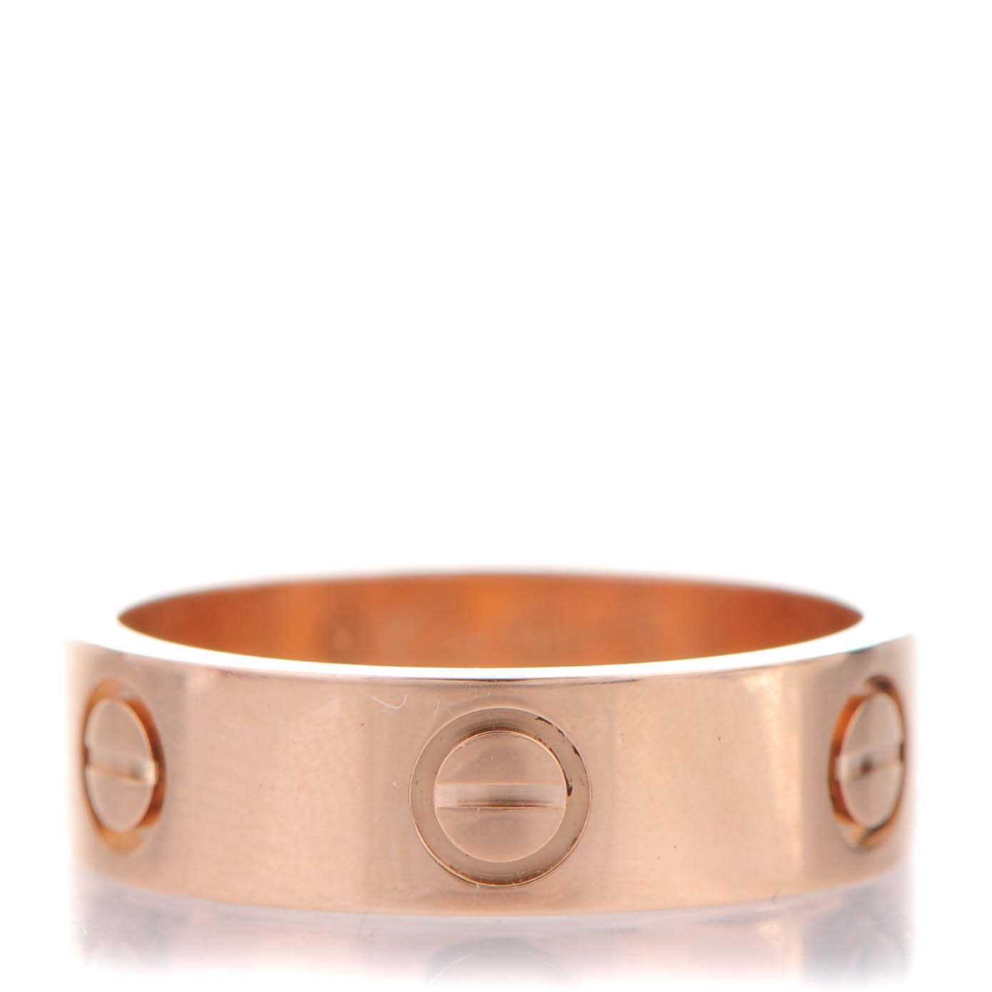 Cartier 18K Pink Gold 5.5mm LOVE Ring 54 7 1 of 4