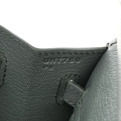 Hermes Epsom Birkin Sellier 25 Vert Amande 6 of 17