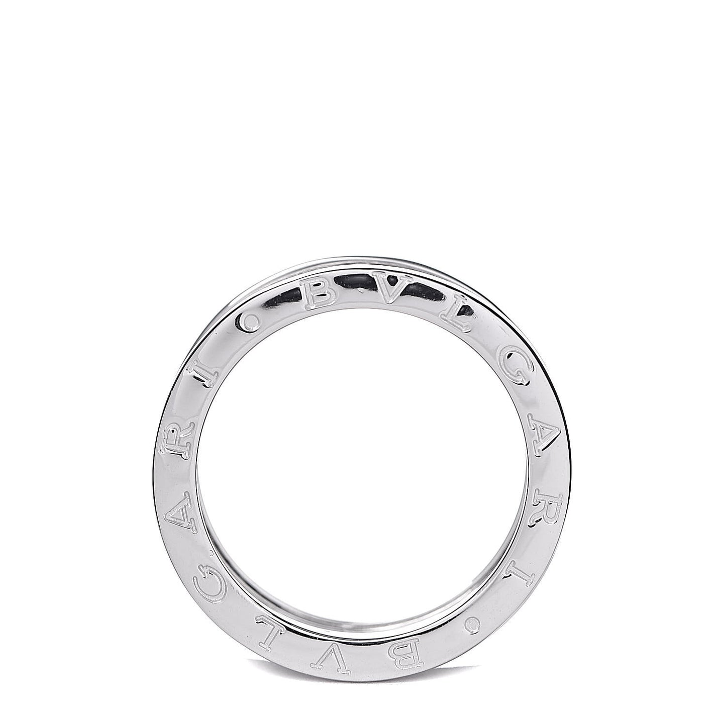 18K White Gold B.Zero1 Three-Band Ring 59 8.75