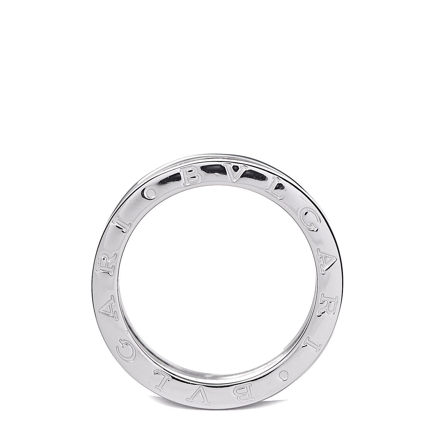 Bulgari 18K White Gold B.Zero1 Three-Band Ring 59 8.75 5 of 5