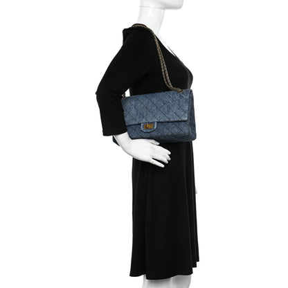 Chanel Denim Quilted 2.55 Reissue 225 Flap Blue 2 of 11