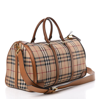 Burberry Horseferry Check Large Alchester Bowling Bag Tan 3 of 14