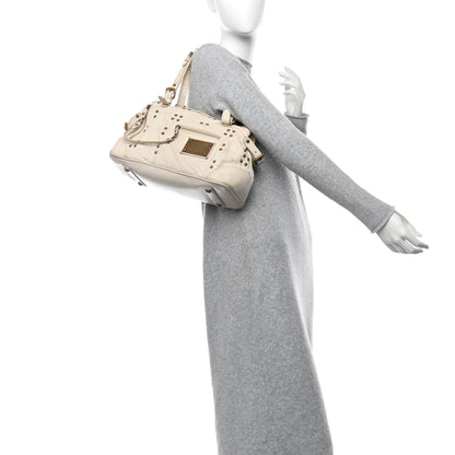 Louis Vuitton Lambskin Riveting White 2 of 19