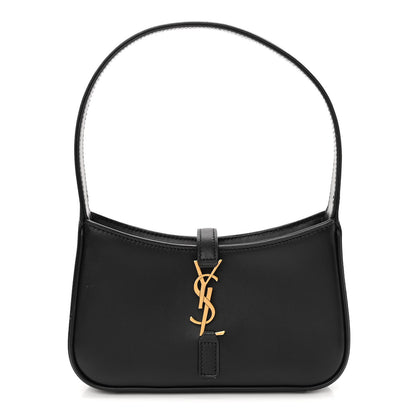 Saint Laurent Smooth Calfskin Le 5 A 7 Mini Hobo Black 1 of 9