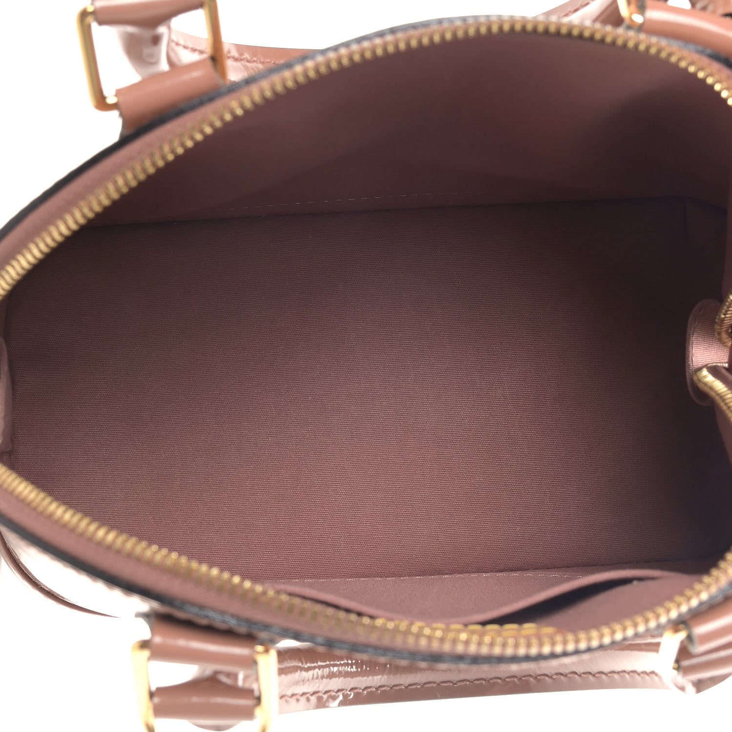 Louis Vuitton Vernis Alma BB Rose Velours 4 of 8