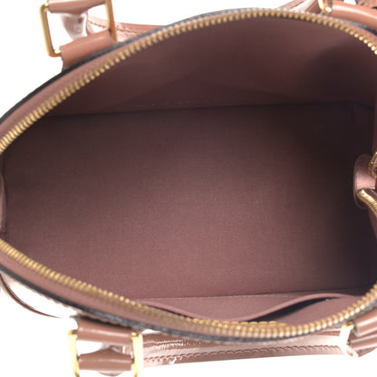 Louis Vuitton Vernis Alma BB Rose Velours 4 of 8