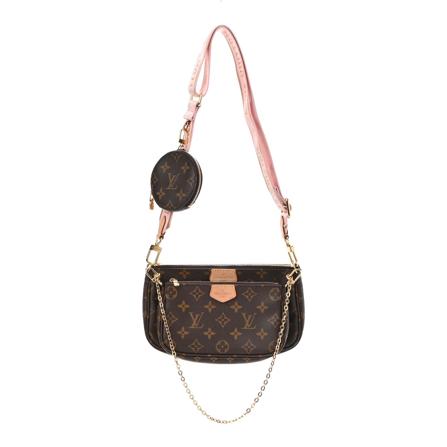 Louis Vuitton Monogram Multi Pochette Accessories Rose Clair 1 of 8