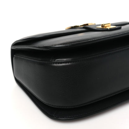 Gucci Roxy Calfskin Small Blondie Top Handle Shoulder Flap Bag Black 9 of 10